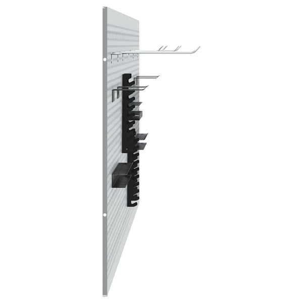 vidaXL Työkaluseinäpaneeli 3 kpl Harmaa 150 x 1 x 60 cm