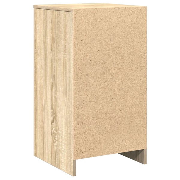 vidaXL Serviesskap med skuff Sonoma eik 40 x 41 x 75 cm Konstruert tre
