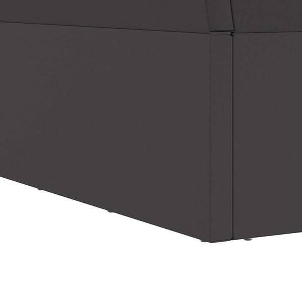 vidaXL Bålplass Svart 60 x 60 x 35 cm Stål
