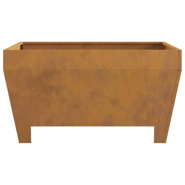vidaXL Bålplass Brun 80 x 80 x 43 cm Cortenstål