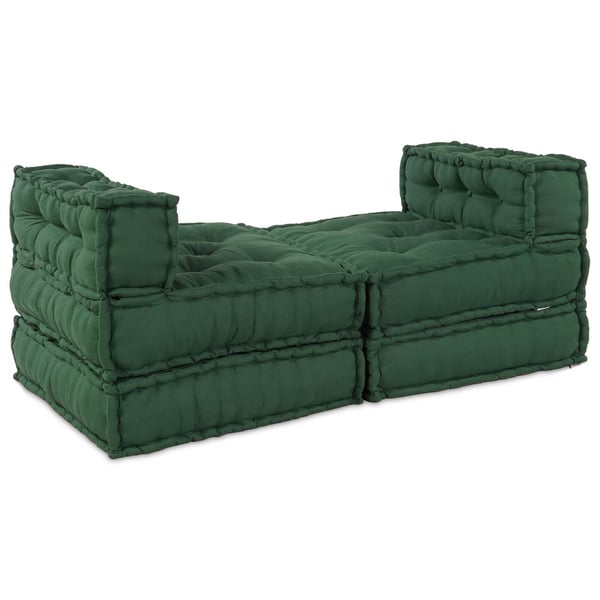 vidaXL Pude 4 pcs Grøn 70 x 70 x 54 cm Polyester