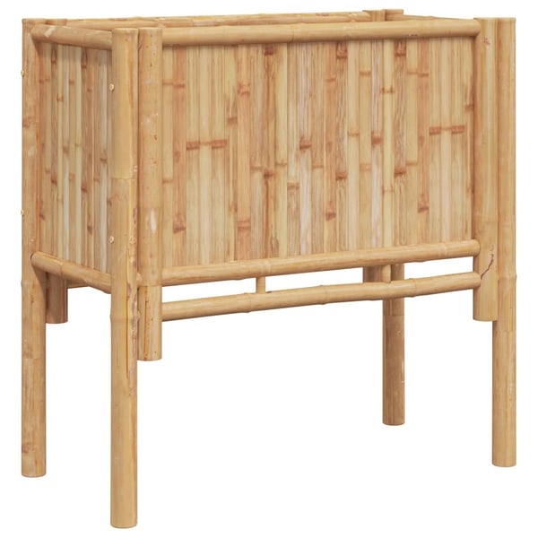 vidaXL Hevet bed Brun 70 x 35 x 70 cm Bambus