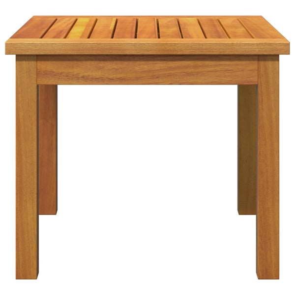 vidaXL Sidetabell Olje naturlig Solid akasietre