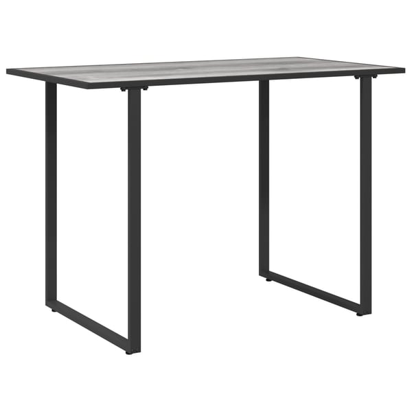 vidaXL Hagebord Grå 100 x 55 x 70 cm tre