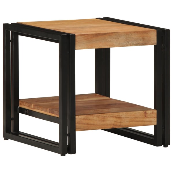 vidaXL Sofabord Brun 40 x 40 x 38 cm Massivt Akacietræ