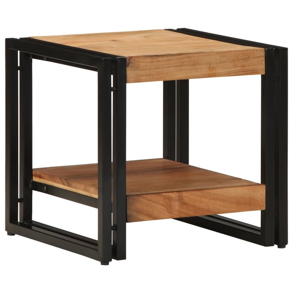 vidaXL Sofabord Brun 40 x 40 x 38 cm Massivt Akacietræ
