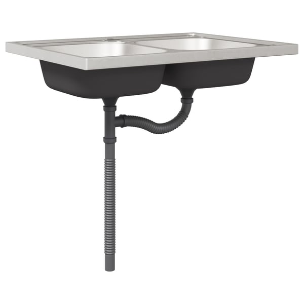 vidaXL Kjøkkenskap Kalmar Gammelt tre 80 x 46 x 81,5 cm Konstruert tre