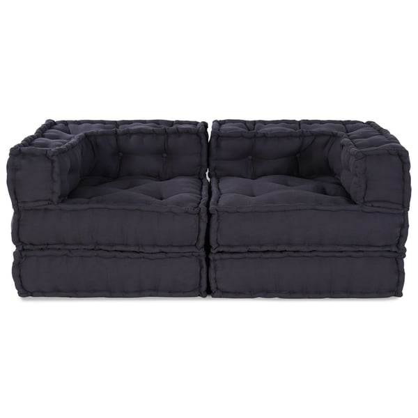 vidaXL Pude 2 pcs Antracit 70 x 70 x 54 cm Polyester