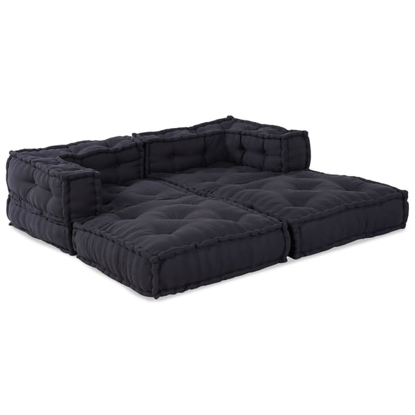 vidaXL Pude 2 pcs Antracit 70 x 70 x 54 cm Polyester