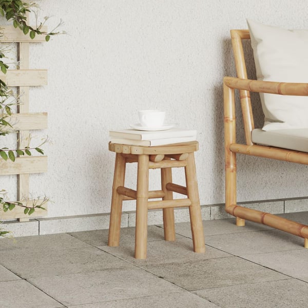 vidaXL Jakkara Luonnollinen bambu 30 x 30 x 36 cm Bambu