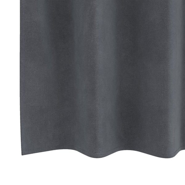 vidaXL Blendingsgardiner 2 pcs Lysegrå 140 x 245 cm Fløyel