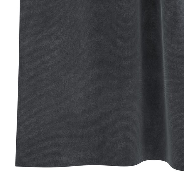 vidaXL Pimennysverhot 2 pcs Vaaleanharmaa 140 x 245 cm Sametti