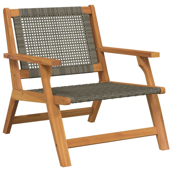 vidaXL Havemøbler 2 pcs Grå 67 x 78 x 73 cm Massivt akacietræ