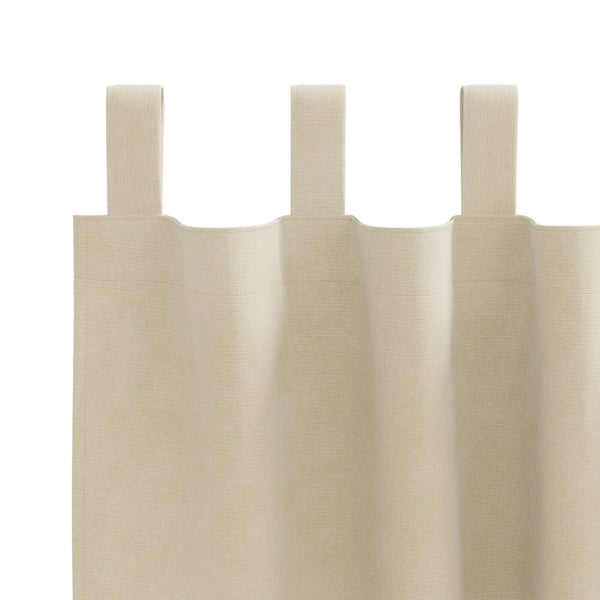 vidaXL Blendingsgardiner 2 pcs Krem 140 x 245 cm Fløyel