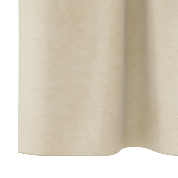 vidaXL Blendingsgardiner 2 pcs Krem 140 x 245 cm Fløyel