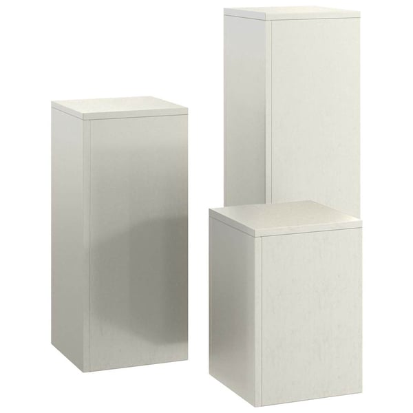 vidaXL Planteholder 3 pcs Rusten Cortenstål