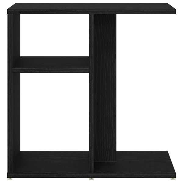 vidaXL Sidetabell Svart Eik 50 x 30 x 50 cm Konstruert tre