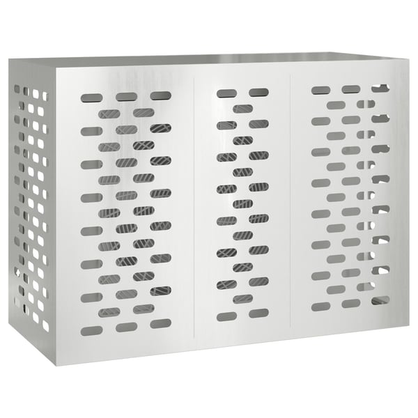 vidaXL Air Conditioner Deksel 110x50x80 cm Galvanisert Stål