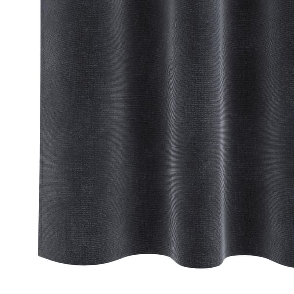 vidaXL Blendingsgardiner 2 pcs Mørkegrå 140 x 140 cm Fløyel