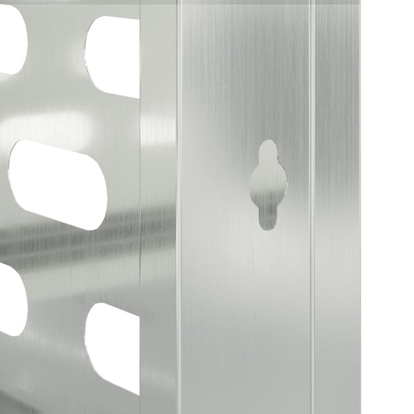 vidaXL Galvaniseret Stål 110 x 50 x 105 cm Åndbart Design