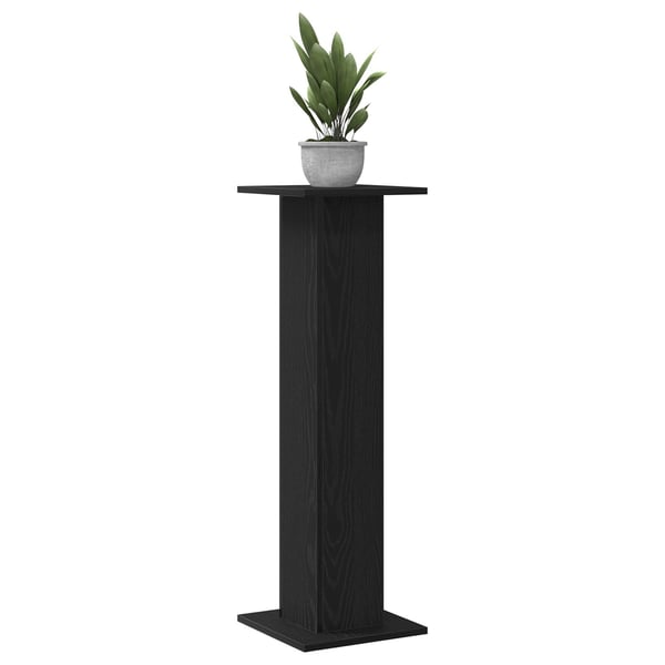 vidaXL Kasviteline 2 pcs Musta tammi. 30 x 30 x 95 cm Tekninen puu
