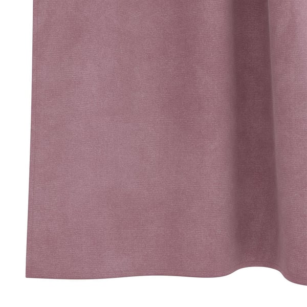 vidaXL Blendingsgardiner 2 pcs Mørk rosa 140 x 225 cm Fløyel