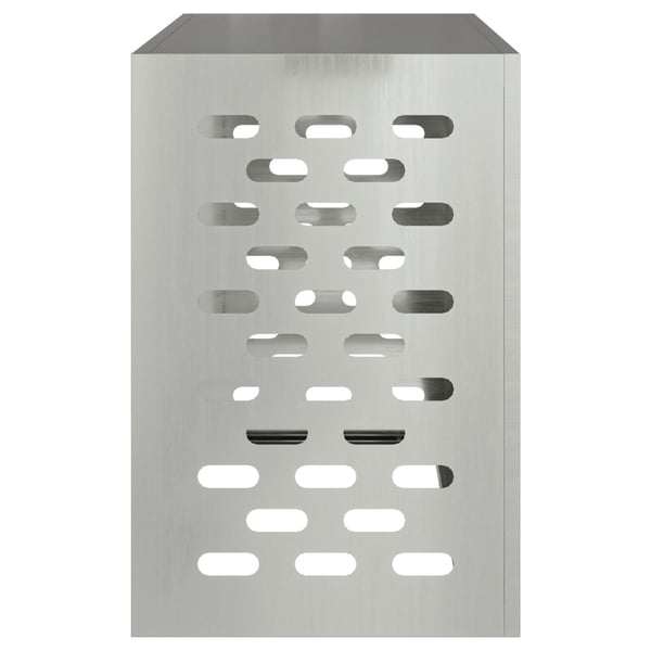 vidaXL AC-kansi 90x40x60 cm Galvanoitu teräs
