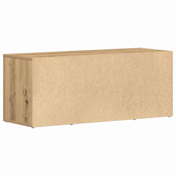 vidaXL TV-skap artisan eik 100 x 35 x 40 cm Konstruert tre