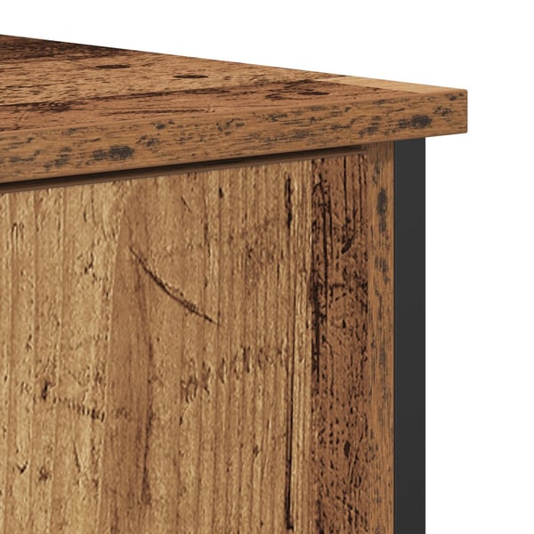 vidaXL Serviesskap Gammelt tre 70 x 30 x 80 cm Konstruert tre