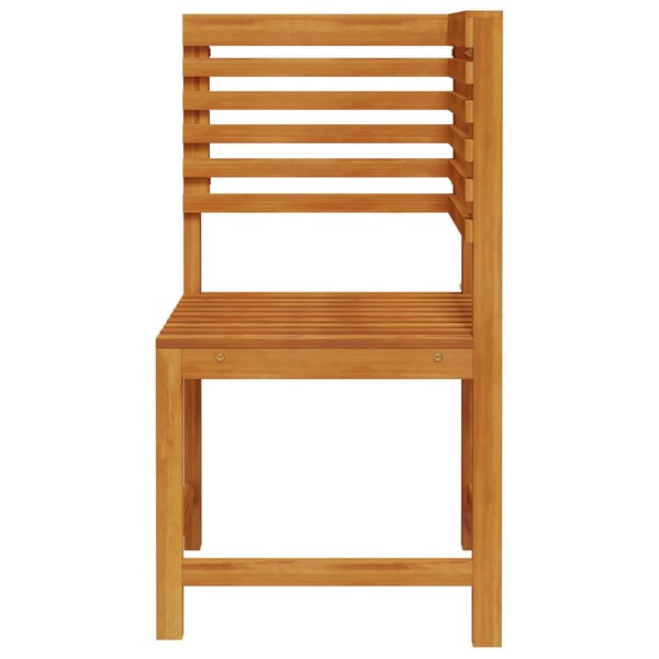 vidaXL Hage Stol Brun 50 x 50 x 91cm Massivt akasietre