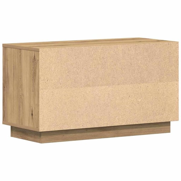 vidaXL TV-skap artisan eik 80 x 35 x 45 cm Konstruert tre