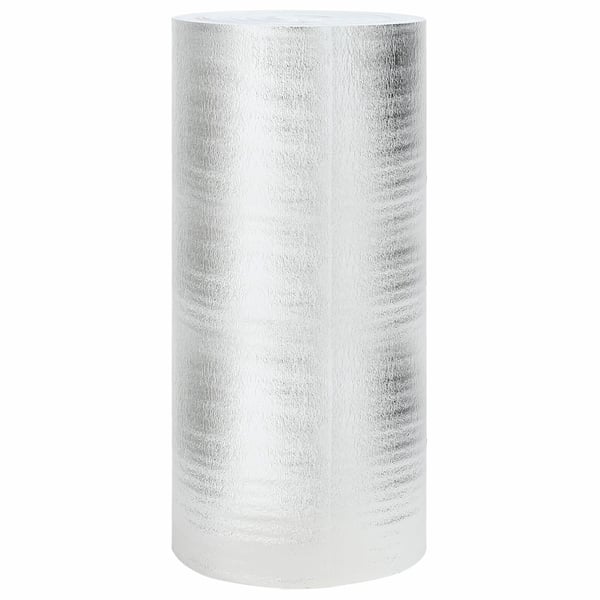 vidaXL Varmereflektor for radiator sølv 10 x 1 m Polyethylen