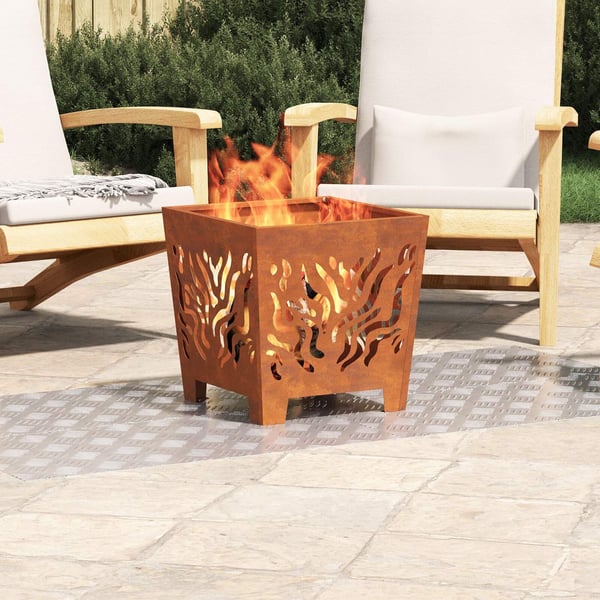 vidaXL Trinn Rektangulær 4 pcs sølv 80 x 40 cm Aluminium