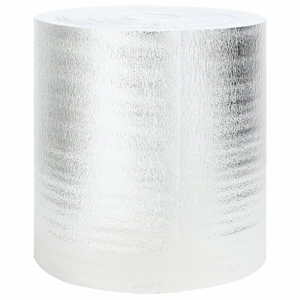 vidaXL Varmereflektor for radiator sølv 25 x 0,5 m Polyethylen