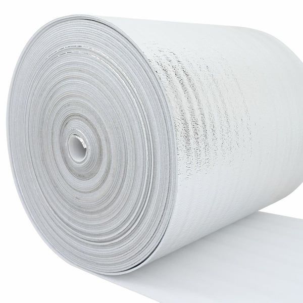vidaXL Varmereflektor for radiator sølv 10 x 0,5 m Polyethylen