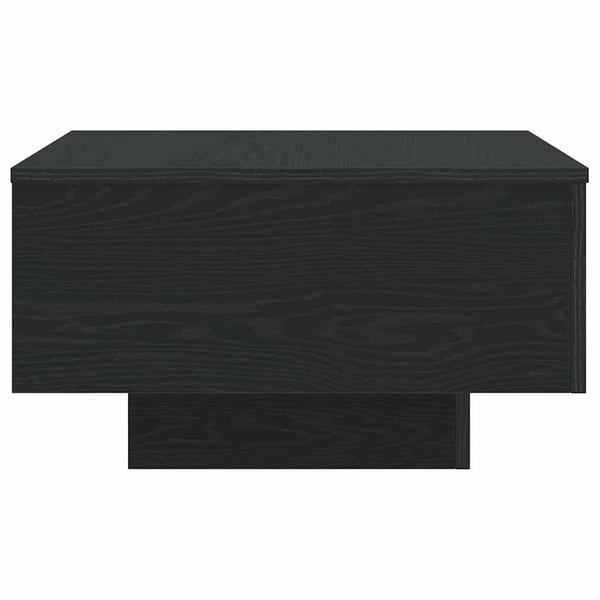 vidaXL Kaffebord Svart Eik 55 x 55 x 31 cm Konstruert tre