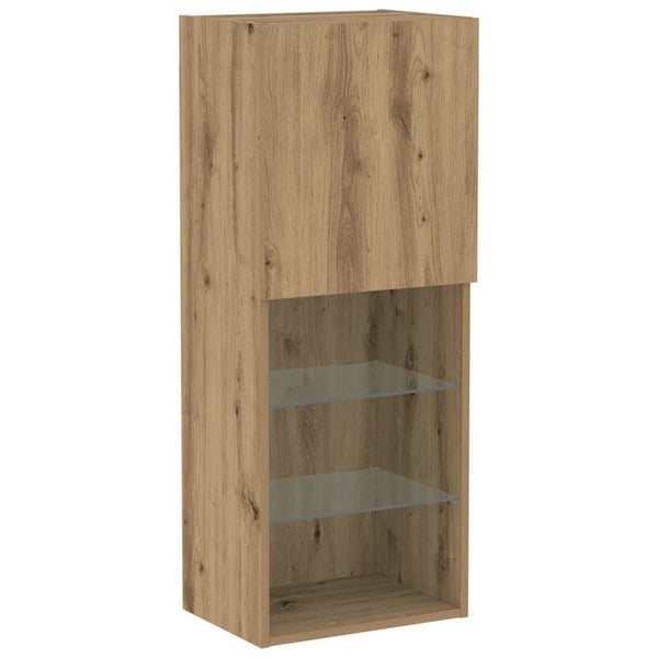 vidaXL TV-benksett Artisan Eik 40,5 x 30 x 102 cm Konstruert tre