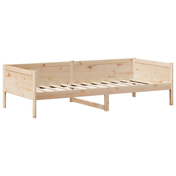 vidaXL Dagseng med tak 80x200 cm heltre furu