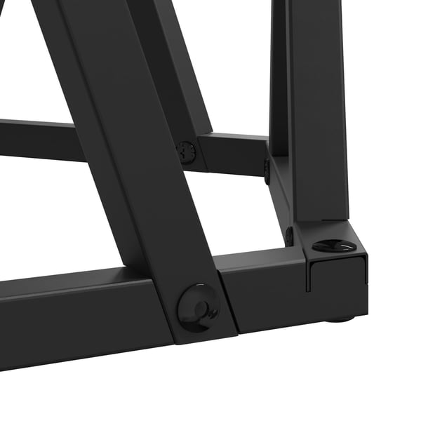 vidaXL Nesting Sidebord 3 pcs Sonoma eg Ingeniørtræ og stål