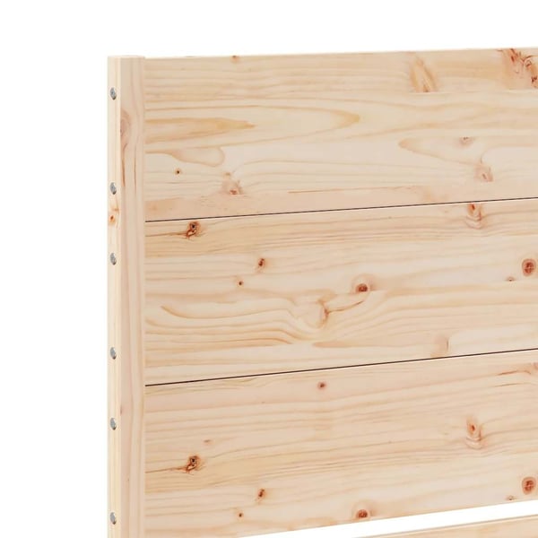 vidaXL Ekstra lang sengeramme uten madrass 90x210 cm heltre