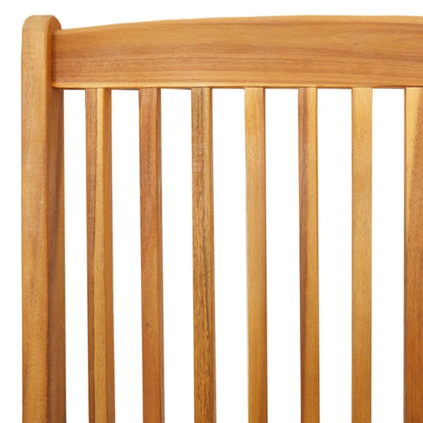 vidaXL Puutarhan Bistro Set 3 pcs Ruskea Tiheä akasiapuu