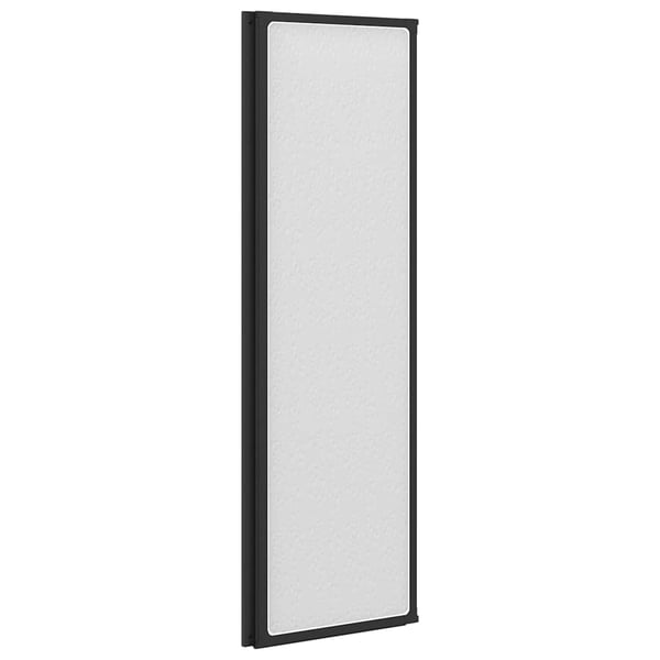 vidaXL Duschvägg vikbar Vit 3-paneler 141x132 cm