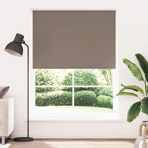vidaXL Rullegardin mørklegging 144,4x230 cm Stoffbredde 140 cm kaffe