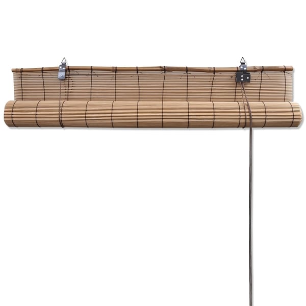 vidaXL rullegardin 140x160 cm bambus brun
