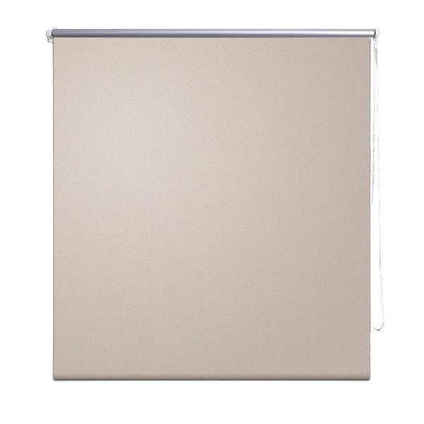 vidaXL Rullegardin mørklegging 144,4x230 cm Stoffbredde 140 cm beige