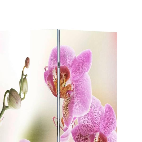 vidaXL Sammenleggbar romdeler 120x170 cm blomst