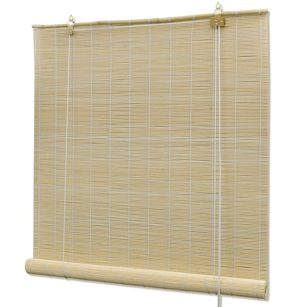 vidaXL Luonnolliset bambu rullaverhot 150 x 220 cm