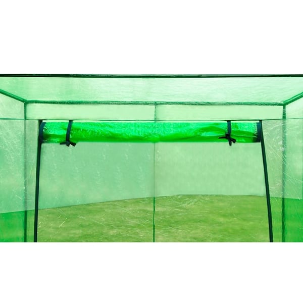 vidaXL Drivhus stålramme PVC