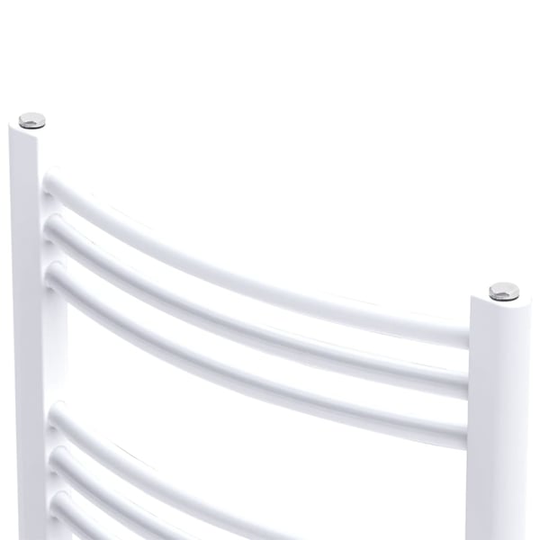 vidaXL Baderomsradiator kurvet 480 x 480 mm