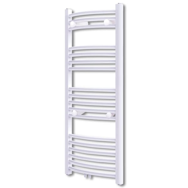 vidaXL Baderomsradiator 600 x 1160 mm kurvet